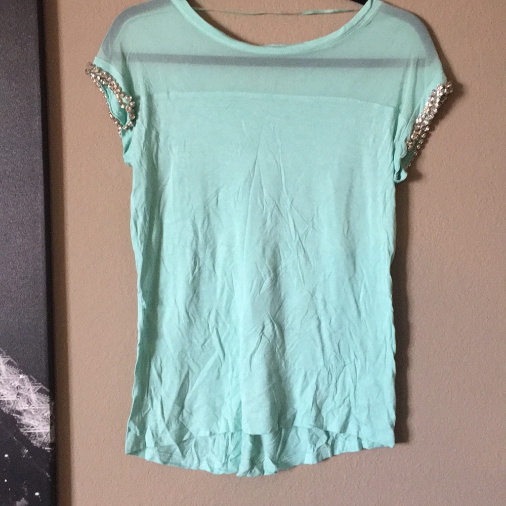 Fun and Flirty bedazzled Top